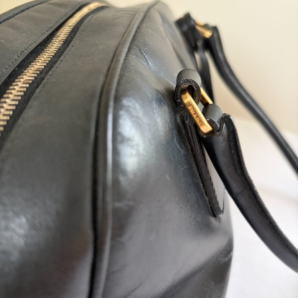 Vintage Prada Vitello Box Bauletto Bag - Picture 4 of 13